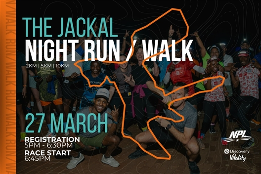 The Jackal Night Run / Walk - 27 March
